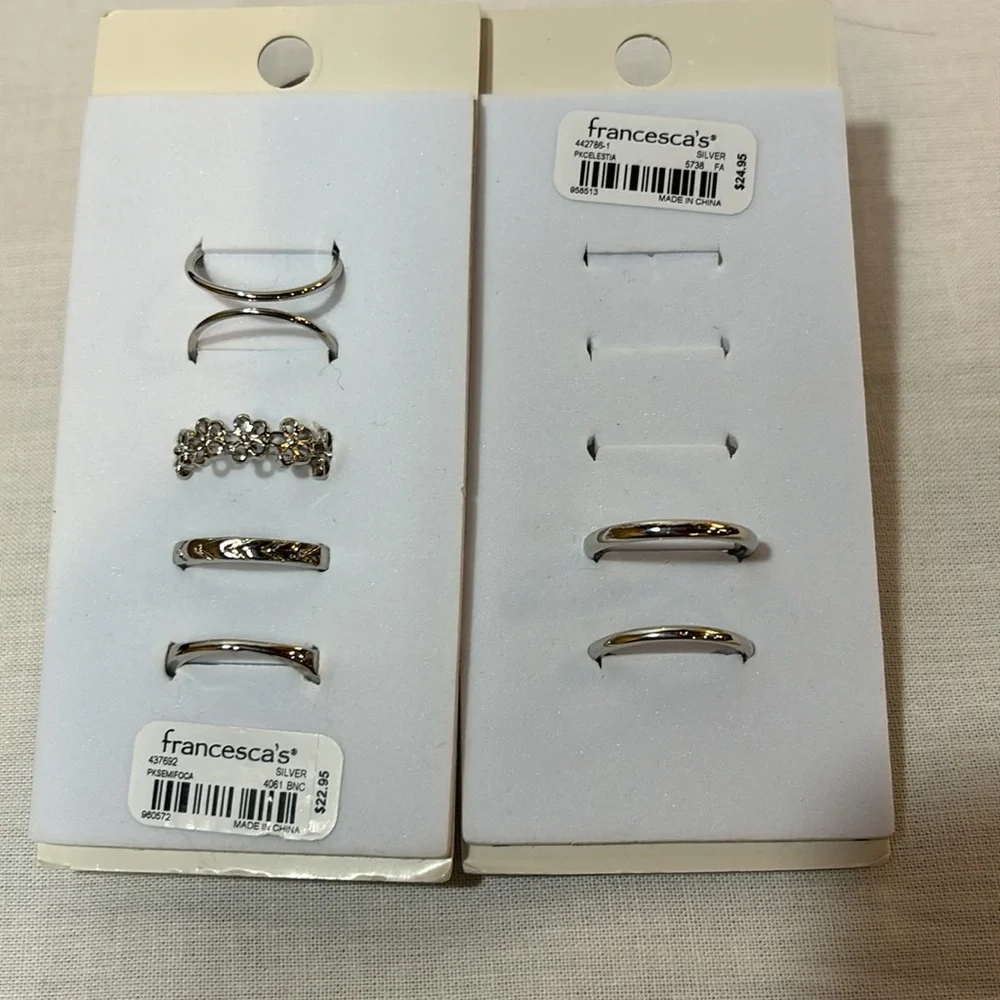 francesca’s Stackable Rings - Picture 3 of 3